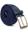 Текстильный мужской ремень классика Vintage 20524 Синий фото, картинка, изображение
