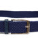 Текстильний чоловічий ремінь класика Vintage 20524 Синій картинка, зображення, фото