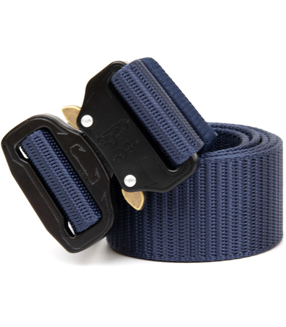 Текстильный ремень Vintage 20548 Синий фото, картинка, изображение
