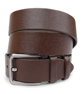 Стильный ремень из натуральной кожи Vintage 20736 Коричневый фото, картинка, изображение