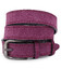 Красивый замшевый ремень для женщин Vintage 20783 Фиолетовый фото, картинка, изображение