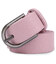 Женский кожаный ремень Vintage 20796 Розовый фото, картинка, изображение