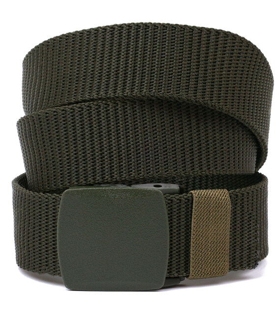 Зручний текстильний чоловічий ремень Vintage 20582 Зелений картинка, зображення, фото