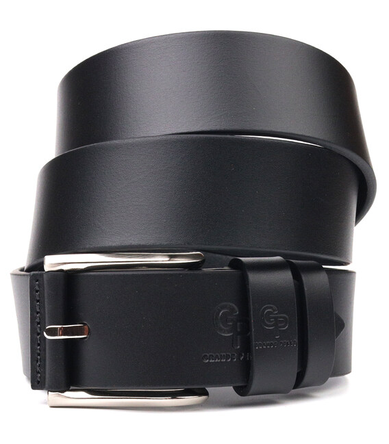 Ремінь для чоловіків з натуральної шкіри Grande Pelle 21466 Чорний картинка, зображення, фото