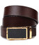 Брючний чоловічий ремінь із натуральної шкіри 21476 Vintage Коричневий картинка, зображення, фото