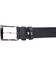 Брючный ремень для мужчин из натуральной кожи GRANDE PELLE 11674 Черный фото, картинка, изображение