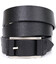 Брючный кожаный ремень для мужчин из квадратной пряжкой GRANDE PELLE 11679 Черный фото, картинка, изображение