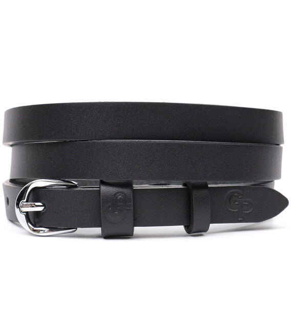 Бесподобный женский ремень из натуральной кожи GRANDE PELLE 11693 Черный фото, картинка, изображение