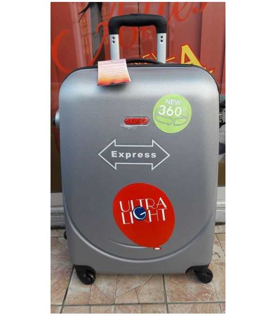 Валіза Gravitt DS 310 середня M срібна картинка, зображення, фото