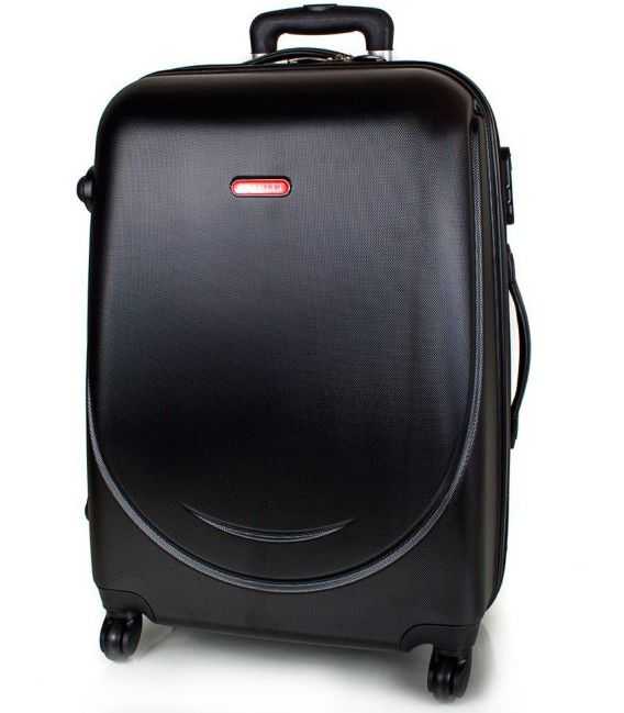 Чемодан Gravitt DS 310 средний M черный фото, картинка, изображение