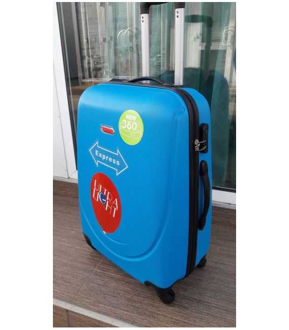 Валіза Gravitt DS 310 середня M голуба картинка, зображення, фото