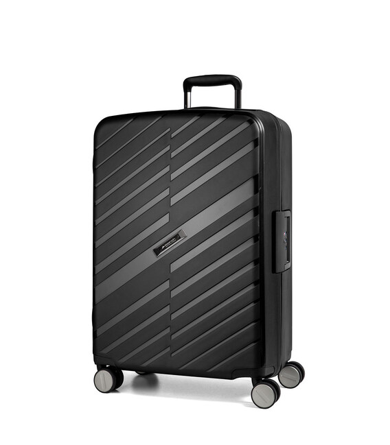 Средний чемодан на защелках March Bon Voyage 6002/07 фото, картинка, изображение