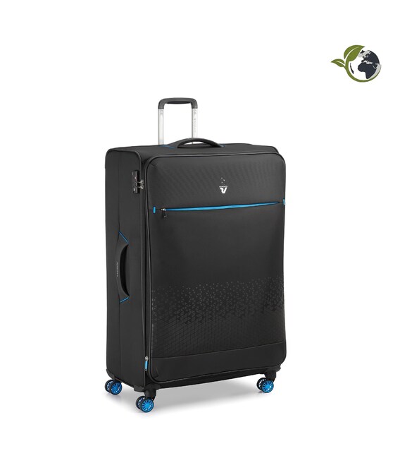 Велика валіза з розширенням Roncato Crosslite 414871/01 - картинка, зображення, фото валізи