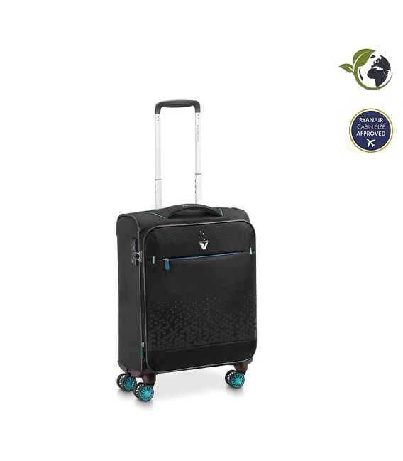 Маленький чемодан с расширением, ручная кладь для Ryanair Roncato Crosslite 414873/01 фото, картинка, изображение