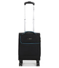 Чемодан Snowball 22204 мини XS черный 40x30x20 фото, картинка, изображение