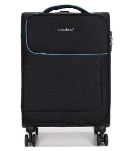 Чемодан Snowball 22204 маленький S черный фото, картинка, изображение