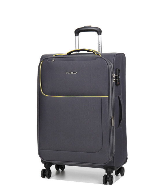 Чемодан Snowball 22204 средний M графит фото, картинка, изображение