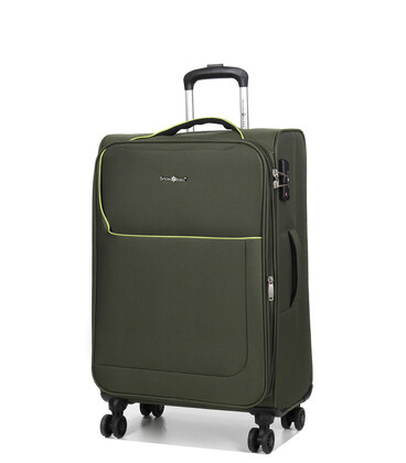 Валіза Snowball 22204 середня M зелена картинка, зображення, фото