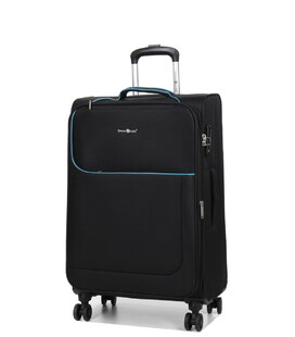 Валіза Snowball 22204 середня M чорна - картинка, зображення, фото валізи