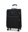 Чемодан Snowball 22204 средний M черный фото, картинка, изображение
