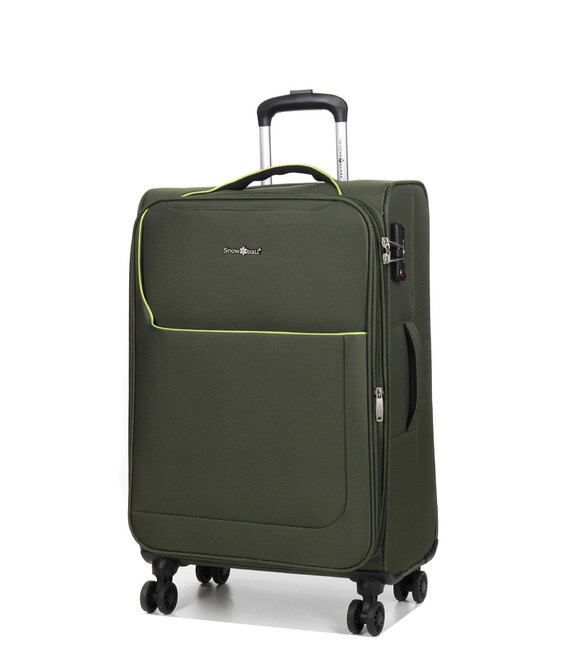 Валіза Snowball 22204 велика L зелена - картинка, зображення, фото валізи