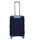 Чемодан Snowball 20303 средний M синий фото, картинка, изображение