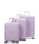 Набор чемоданов Airtex 287 Worldline фиолетовый фото, картинка, изображение