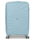 Чемодан Airtex 287 Maxi Worldline голубой фото, картинка, изображение