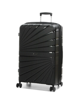 Чемодан Airtex 287 Maxi Worldline черный фото, картинка, изображение