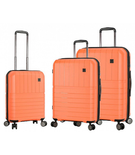 Набор Чемоданов Snowball 39403 3 в 1 оранжевый фото, картинка, изображение