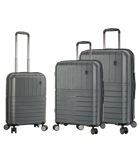 Набор Чемоданов Snowball 39403 3 в 1 серый фото, картинка, изображение