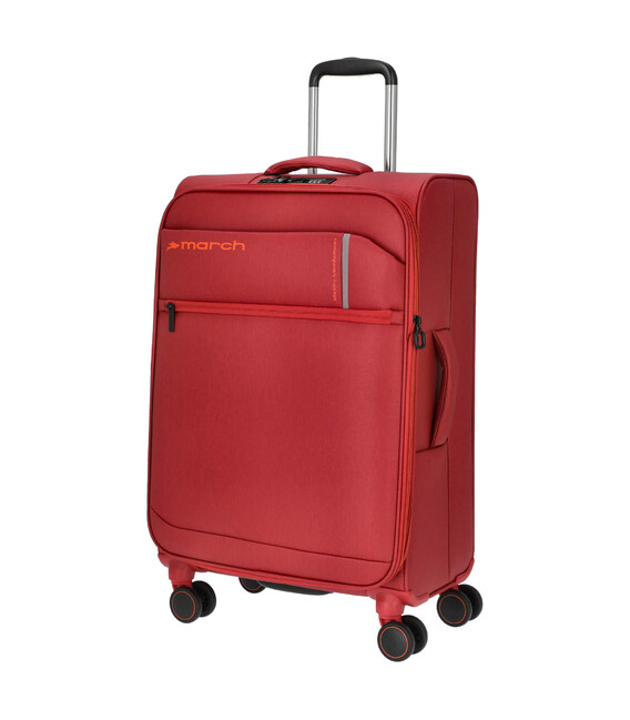 Средний чемодан с расширением March Silhouette 2862/01 фото, картинка, изображение