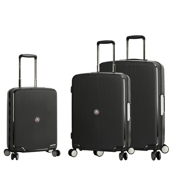 Комплект чемоданов Snowball 37103 черный фото, картинка, изображение
