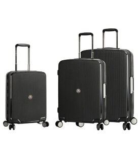 Комплект чемоданов Snowball 37103 черный фото, картинка, изображение