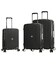 Комплект чемоданов Snowball 37103 черный фото, картинка, изображение