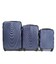 Набір Валіз Wings 304 3 в 1 синій - картинка, зображення, фото валізи