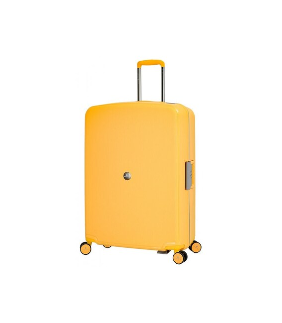 Чемодан Snowball 37103 большой L желтый фото, картинка, изображение