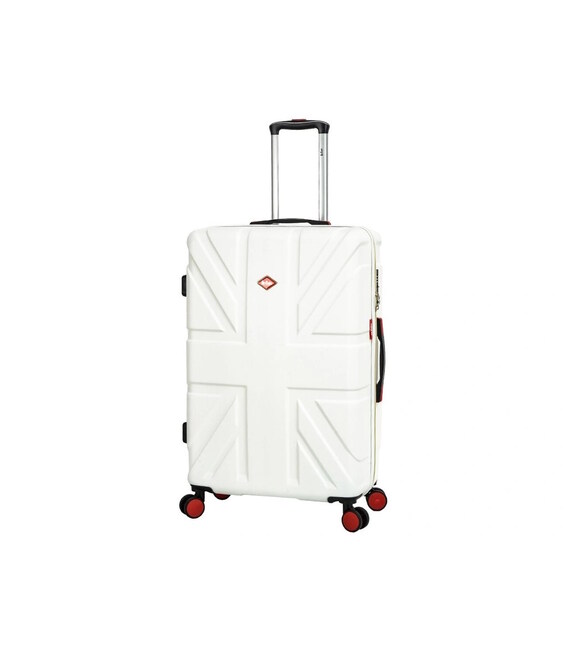 Валіза Lee Cooper LC31103 велика L біла картинка, зображення, фото