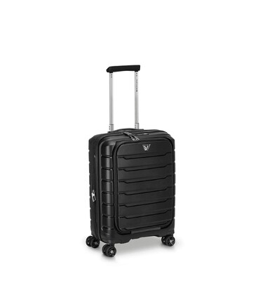 Маленький чемодан, ручная кладь с карманом для ноутбука 15.6 + расширение Roncato B-Flying 418184/01 фото, картинка, изображение