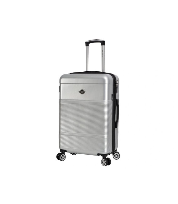 Чемодан Lee Cooper LC32203 Midi серебристый фото, картинка, изображение