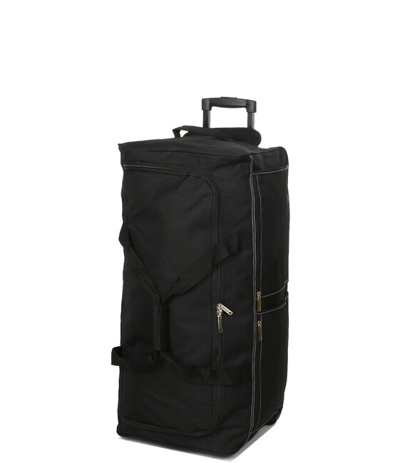 Сумка дорожная на колесах Airtex 850/70 Worldline Ushuaïa черная фото, картинка, изображение