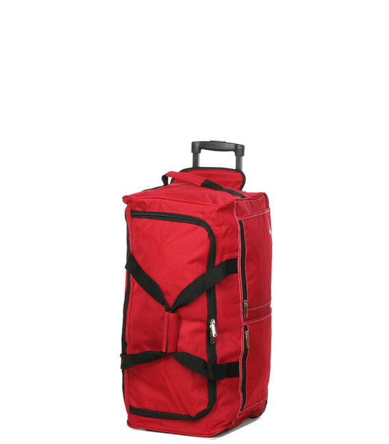 Сумка дорожная на колесах Airtex 850/60 Worldline Ushuaïa красная фото, картинка, изображение