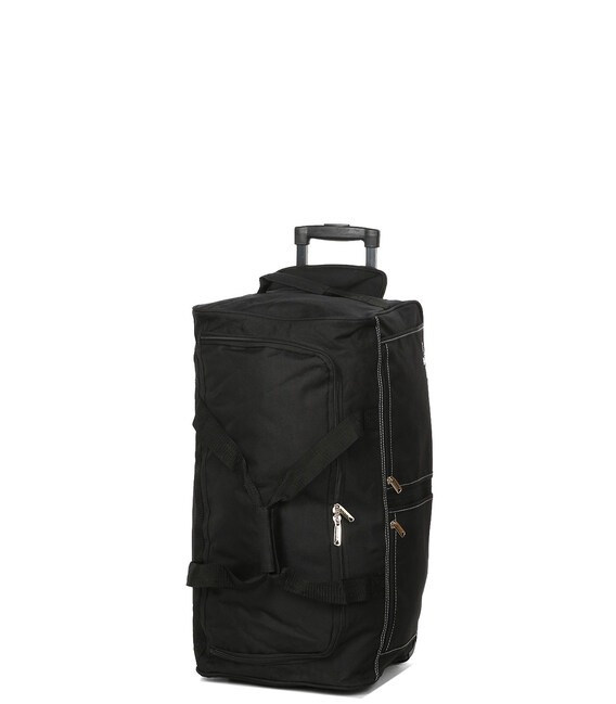 Сумка дорожня на колесах Airtex 850/60 Worldline Ushuaïa чорна картинка, зображення, фото