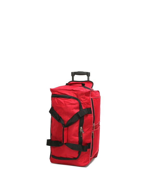 Сумка дорожная на колесах Airtex 850/50 Worldline Ushuaïa красная фото, картинка, изображение