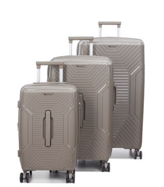 Набір валіз Airtex 290 Worldline шампань - картинка, зображення, фото валізи