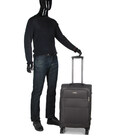Чемодан Airtex 620 Worldline Midi серый фото, картинка, изображение