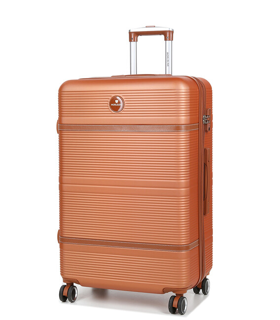 Чемодан Airtex 629 средний M Worldline Tampa оранжевый фото, картинка, изображение
