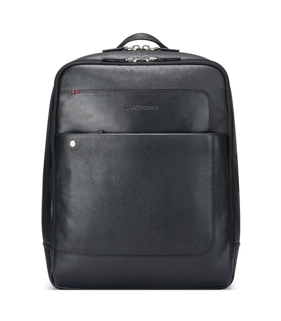 Деловой рюкзак из натуральной кожи 15.6" Roncato ALASKA 412427/01 фото, картинка, изображение