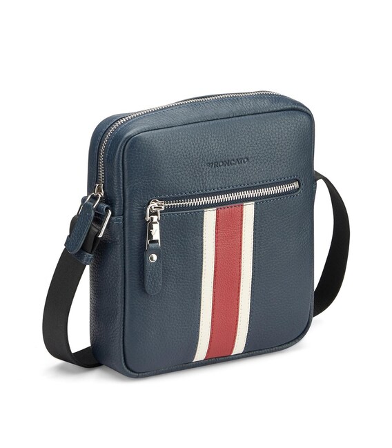 Мужская сумка из натуральной кожи, через плечо Roncato MADRID 412527/59 фото, картинка, изображение
