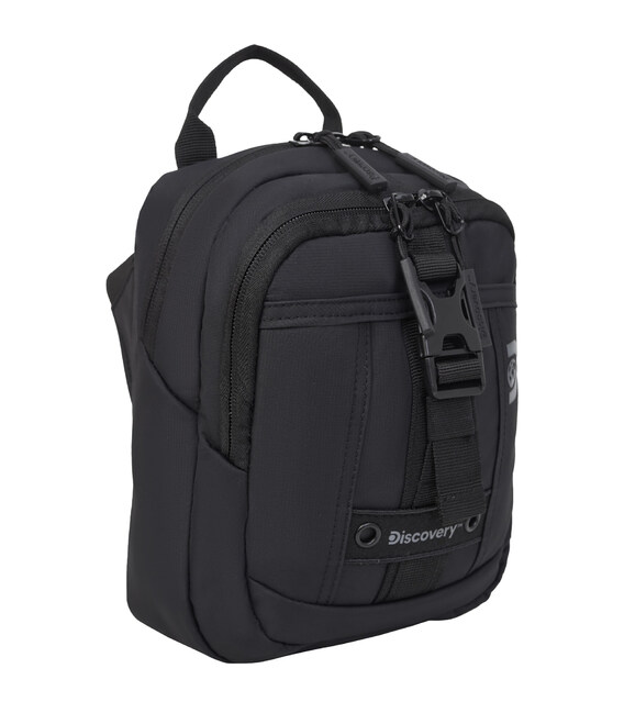 Повседневная плечевая сумка Discovery Shield D00112.06 Черный фото, картинка, изображение